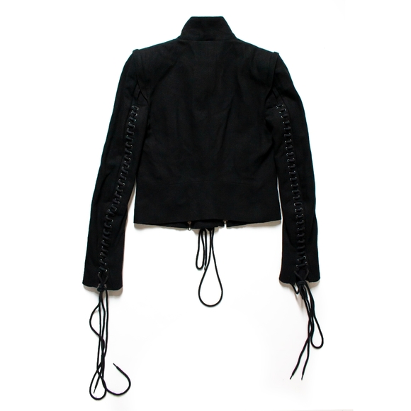❌SOLD❌ Ann Demeulemeester FW11 wool Corset Jacket - Picture 2 of 4